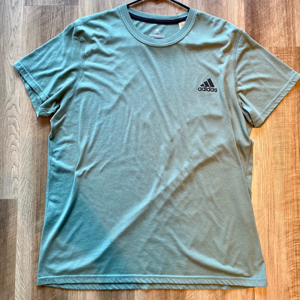 Adidas olive Tshirt